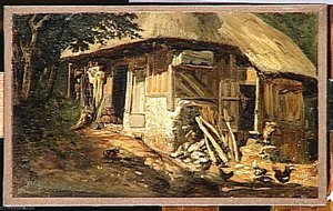 Chaumiere Normande — Paul Huet