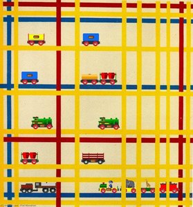 New York Ciry — Piet Mondrian