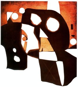 Planxa De Coure Corresponent Al Núm. 15 De La Sèrie Gaudí — Joan Miró