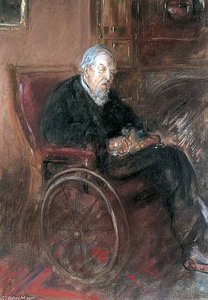 Tonk's Father In A Wheelchair — Henry Tonks