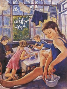 On The Terrace In Kharkov — Zinaida Serebriakova