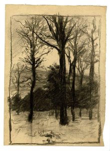 Trees In Winter — Theodore Clement Steele
