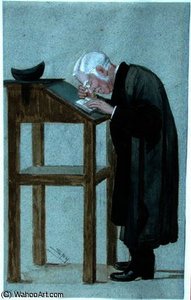 Caricature Of An Oxford Don — Leslie Mathew Ward