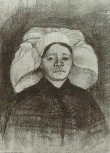 Peasant Woman, Head — Vincent Willem Van Gogh