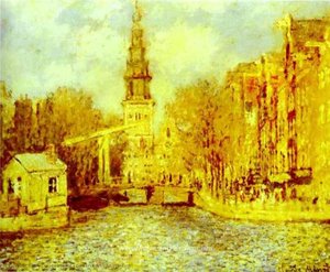 Zuiderkerk In Amsterdam — Claude Monet