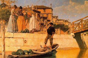 Talk By The Canal — José Villegas Cordero