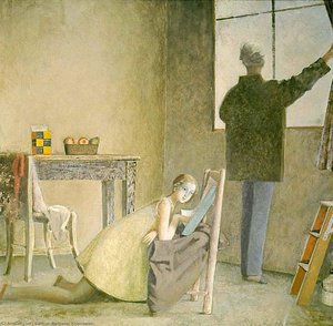 Painter And His Model — Balthus