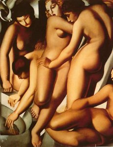 Femmes Au Bain (détail) — Tamara De Lempicka