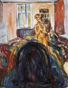 Self-portrait During The Eye Disease I — Edvard Munch