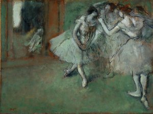 A Group Of Dancers — Edgar Degas