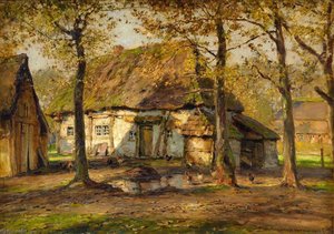 The Farmyard — Heinrich Hermanns