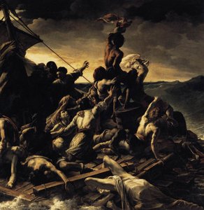 The Raft Of The Medusa (detail) — Théodore Géricault