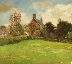 Coate Farm, Swindon, Wiltshire In Maytime — Kate Allen Tryon