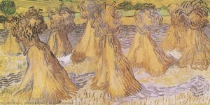 Sheaves Of Wheat — Vincent Willem Van Gogh