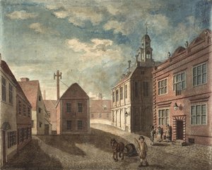 Chequer Street with Custom House