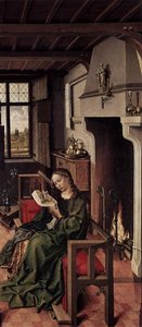 The Werl Altarpiece (right Wing) — Robert Campin (master Of Flemalle)
