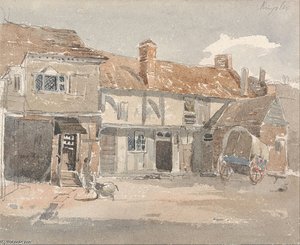 Houses At Kingston On The Thames — Peter De Wint