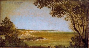 Coastal Landscape — Ovidio Murguía De Castro, Romanticism