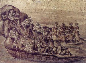 Scenery With River Allegories