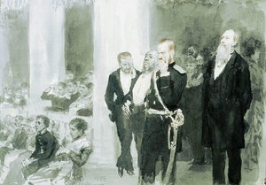 The Concert In The Assembly Of Nobility — Ilya Yefimovich Repin