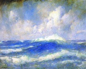 The Open Sea by Soren Emil Carlsen