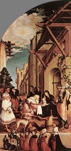 The Oberried Altarpiece (left Wing) — Hans Holbein The Younger, Northern Renaissance