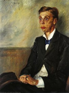Portrait Of Eduard, Count Keyserling — Lovis Corinth, Expressionism