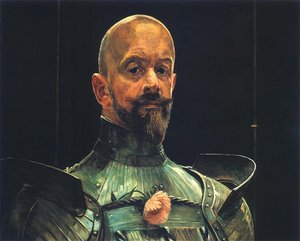 Self-Portrait in Armour