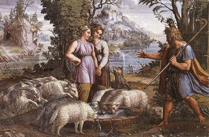 Jacob's Encounter With Rachel — Raphael