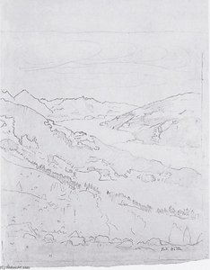 Lake Thun From The Path To The Plate Schynigen — Ferdinand Hodler