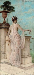 On The Terrace — Charles Frederick Lowcock