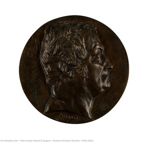 Antoine-vincent Arnault (1766-1834) — Pierre-jean David D'angers, Neoclassicism