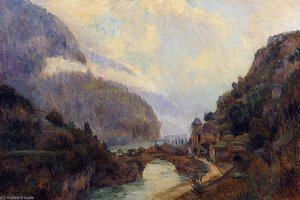 Saint Maurice Valais — Albert-charles Lebourg
