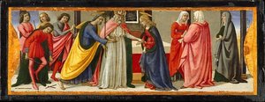 The Marriage Of The Virgin — Davide Ghirlandaio