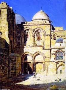 Façade Of The Church Of The Holy Sepulcher — Vasily Dmitrievich Polenov