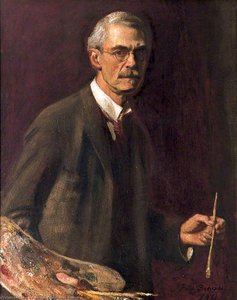 Self Portrait — Frederick Brown