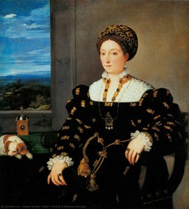 Portrait Of Eleonora Gonzaga — Titian