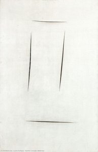 Spatial Concept (waitings) — Lucio Fontana