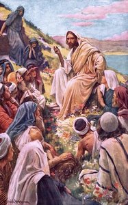 The Sermon On The Mount — Harold Copping, Romanticism