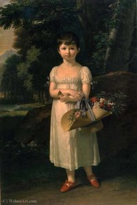 Portrait Of Princess Amelia Ogińska — François Xavier Fabre