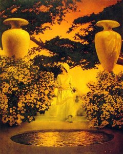 Agib In The Enchanted Palace — Maxfield Parrish