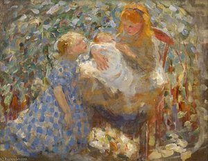 Three Children, Laren — Joseph M Raphael