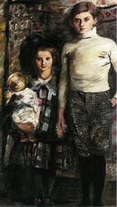 Thomas And Wilhelmine — Lovis Corinth, Expressionist Portrait