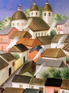 The Town Sun — Fernando Botero