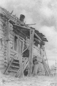 House Porch — Vasily Dmitrievich Polenov