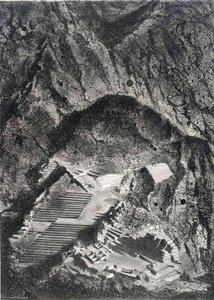 Inca Sanctuary — Louis Lozowick