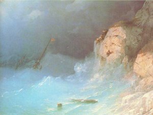 The Shipwreck — Ivan Konstantinovich Aivazovsky
