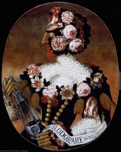 The Sense Of Smell — Giuseppe Arcimboldo