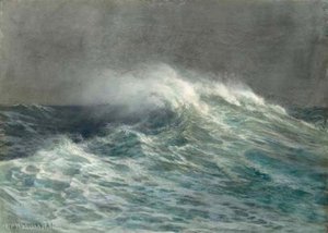 Crashing Waves — Joseph Arthur Palliser Severn