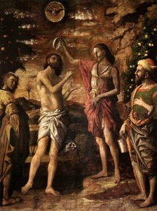 Baptism Of Christ — Andrea Mantegna, Early Renaissance